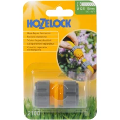 Hozelock Hose Repair Connector - 12.5mm -Garden Outdoor Equipment Store 12806127 2354833221403435