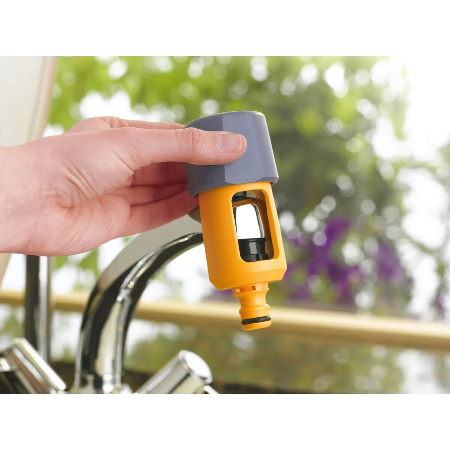 Hozelock Garden Hose Multi Tap Connector 4 Hozelock Garden Hose Multi Tap Connector - Image 2