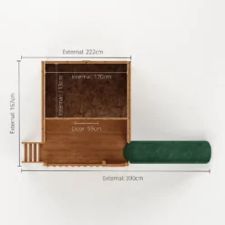 Mercia Honeysuckle Playhouse With Tower And Slide 20 Mercia Honeysuckle Playhouse With Tower And Slide -Garden Outdoor Equipment Store 12806775 1904949338447869