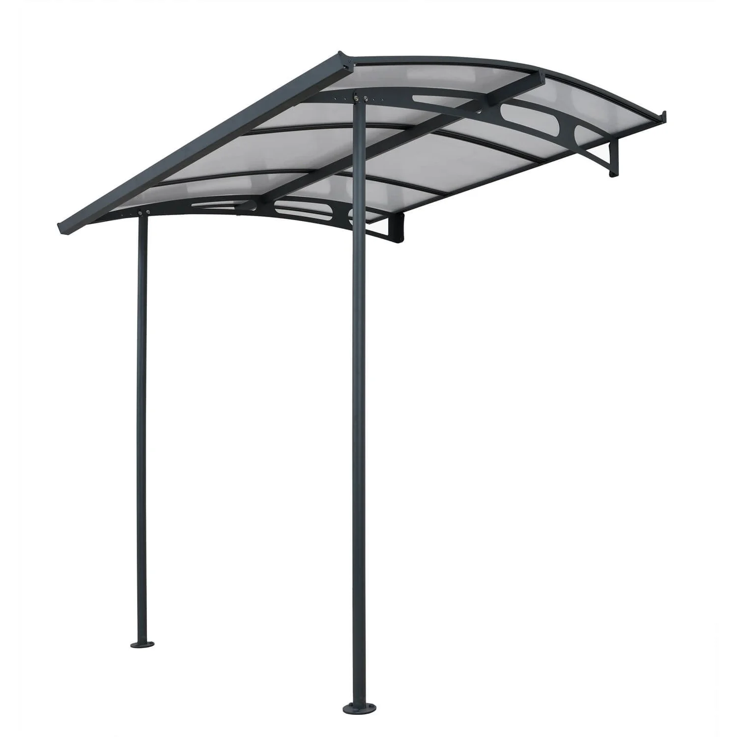 Palram - Canopia Canopy Vega 2000 Grey Clear 4 Palram - Canopia Canopy Vega 2000 Grey Clear - Image 2