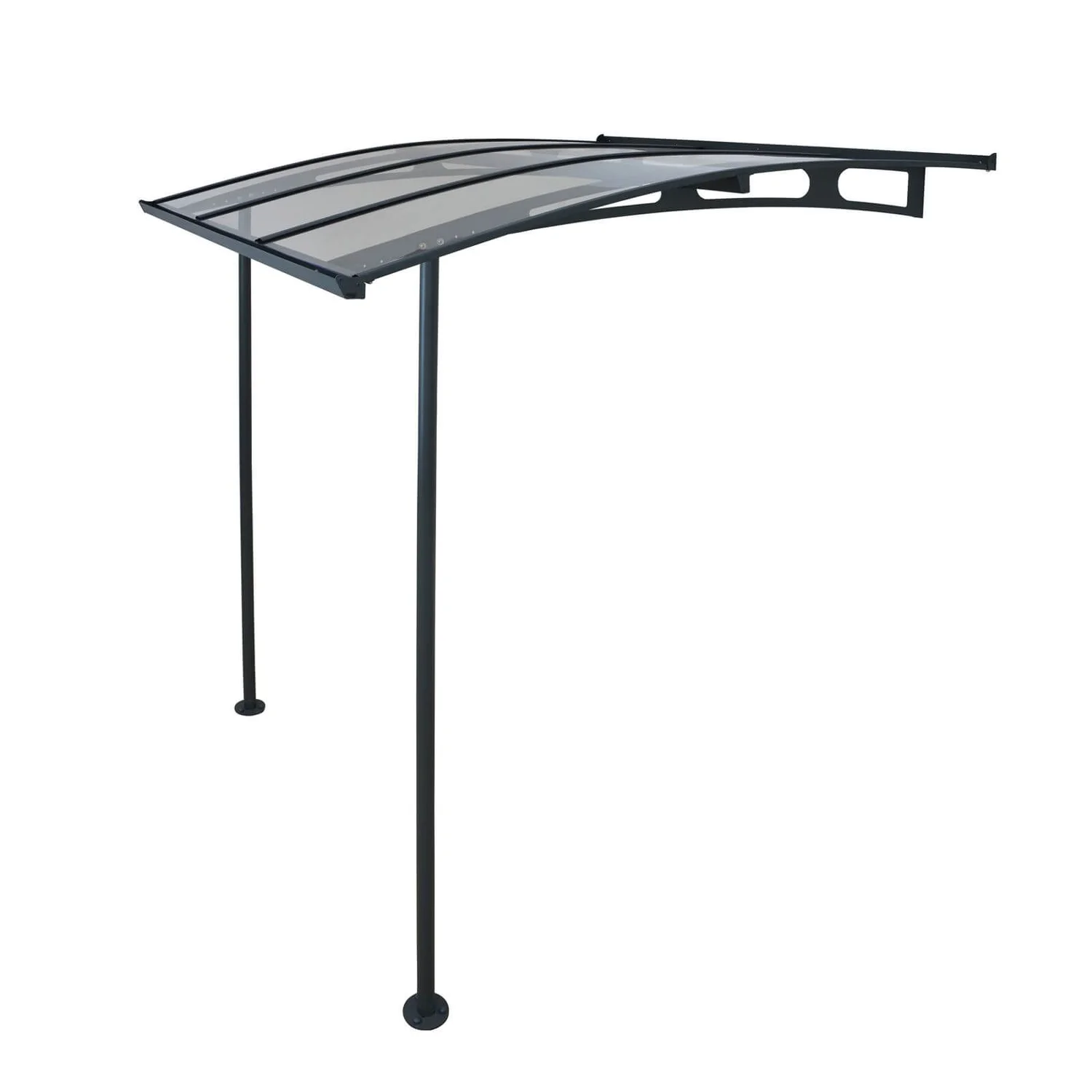 Palram - Canopia Canopy Vega 2000 Grey Clear 3 Palram - Canopia Canopy Vega 2000 Grey Clear