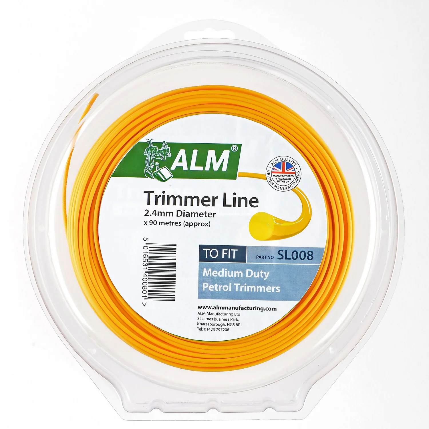 ALM Replacement Trimmer Line - 2.4mm X 90m 3 ALM Replacement Trimmer Line - 2.4mm X 90m