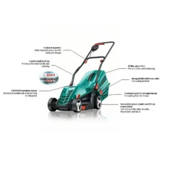 Bosch 1300W Rotak 34-13 Electric Lawn Mower - 34cm -Garden Outdoor Equipment Store 12809318 6605027558834463