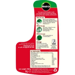 Miracle-Gro Rose & Shrub Concentrated Liquid Plant Food - 1L -Garden Outdoor Equipment Store 12809393 1204833218043726