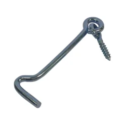 None Gate Hook & Eye ZP 75mm