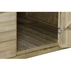 10x6ft Forest Natural Timber Overlap Pent Pressure Treated Wooden Shed -Garden Outdoor Equipment Store 12810915 2004833198652440