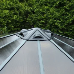 Palram - Canopia Monaco Hexagonal Garden Gazebo Grey 18 Palram - Canopia Monaco Hexagonal Garden Gazebo Grey -Garden Outdoor Equipment Store 12810973 1374924173003792