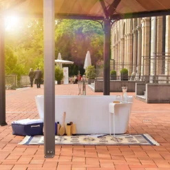 Palram - Canopia Monaco Hexagonal Garden Gazebo Grey 15 Palram - Canopia Monaco Hexagonal Garden Gazebo Grey -Garden Outdoor Equipment Store 12810973 6594924172899470