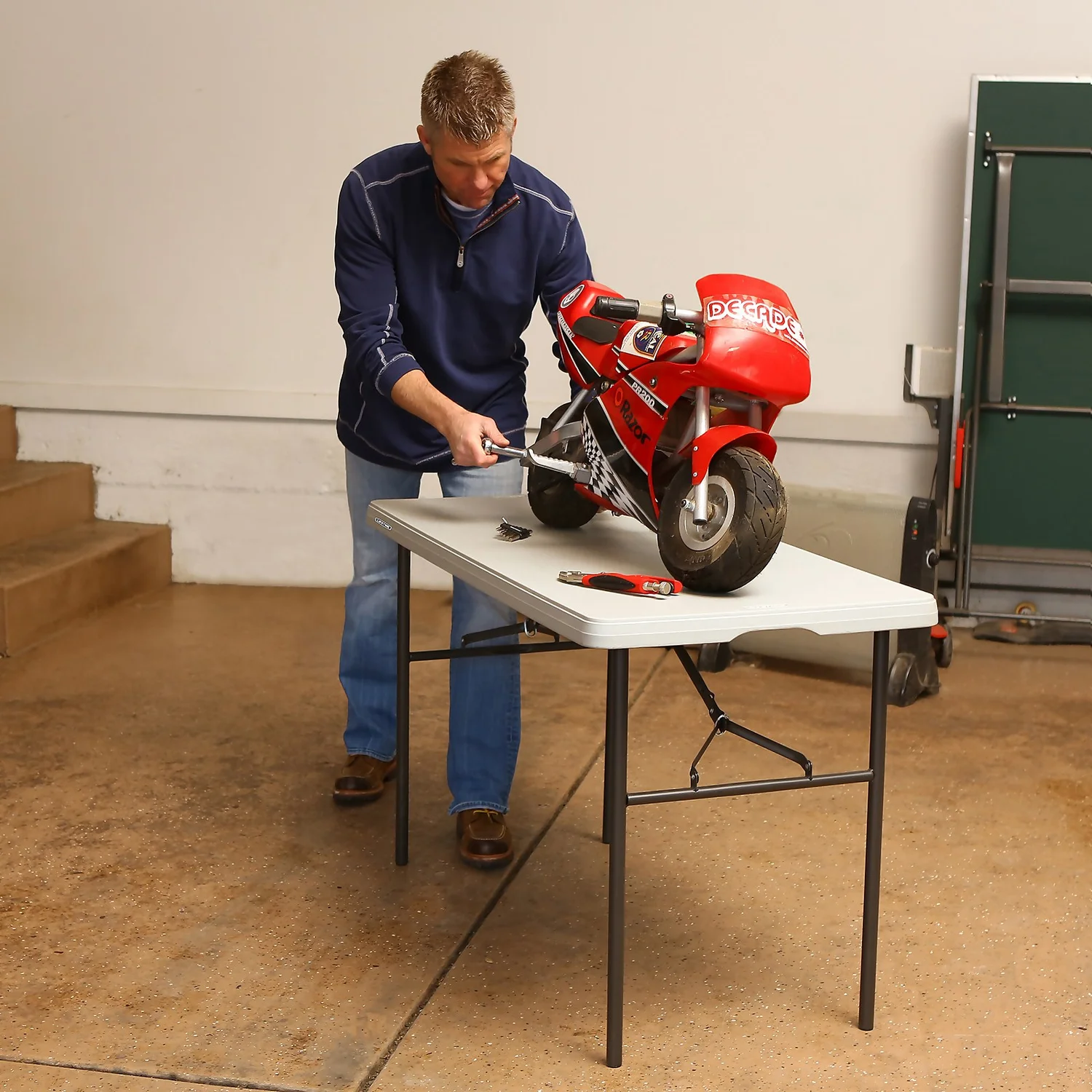 Lifetime Seasonal Party Trestle Table - 1.22m / 4ft 9 Lifetime Seasonal Party Trestle Table - 1.22m / 4ft - Image 7