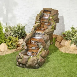 Stylish Fountains Bustling Waters Including LED Lights -Garden Outdoor Equipment Store 12814089 4434957312326480