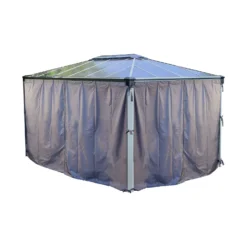 Palram - Canopia Martinique 4300 Garden Gazebo Curtain Set -Garden Outdoor Equipment Store 12817222 1564843390151520