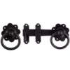 None Ring Handled Gate Latch - Black - 152mm 1 None Ring Handled Gate Latch - Black - 152mm -Garden Outdoor Equipment Store 12818665 7674846167385746