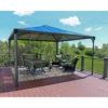 Palram - Canopia Palermo 4300 Garden Gazebo Grey -Garden Outdoor Equipment Store 12819403 1504893347366517