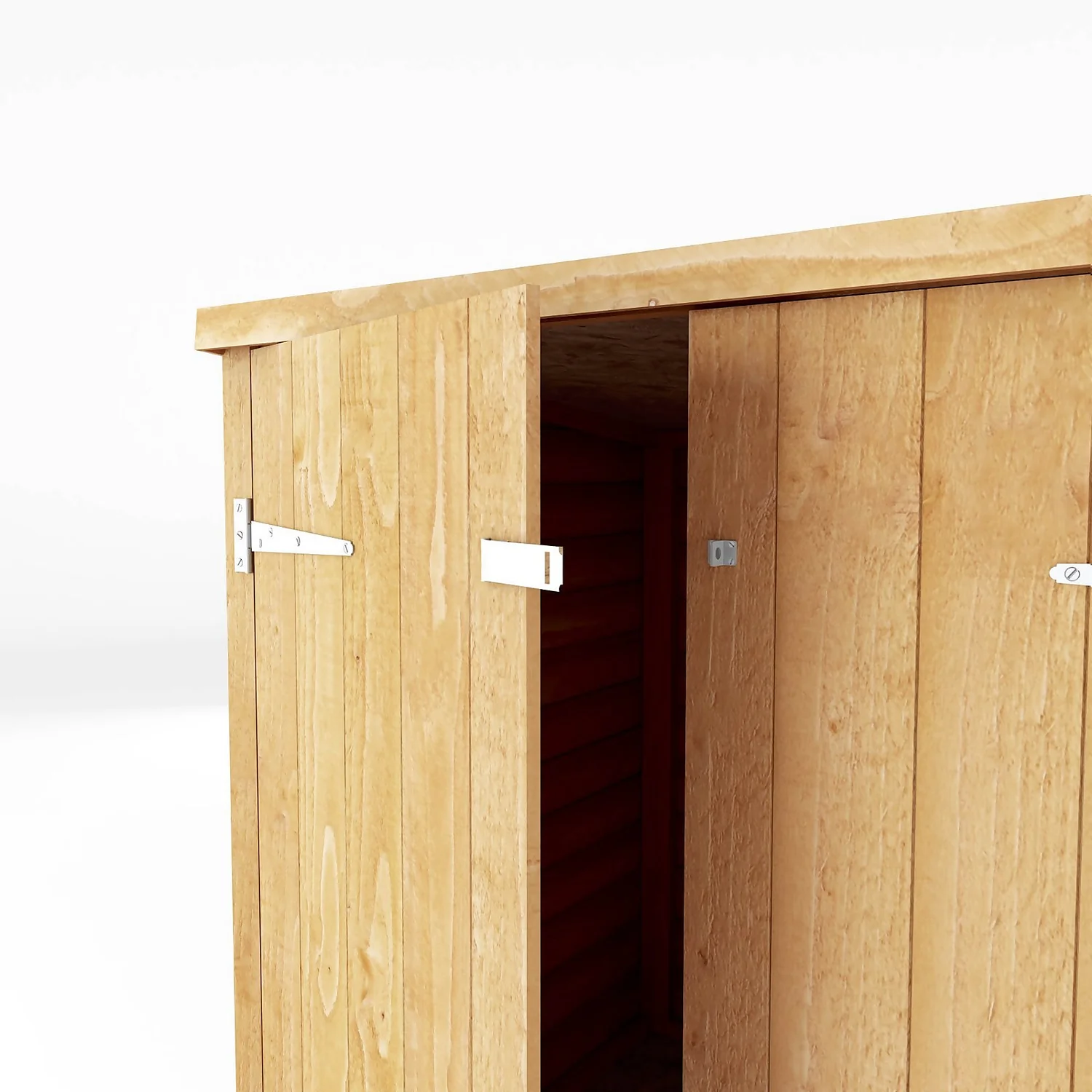 Mercia 6 X 3ft Overlap Pent Bike Shed 7 Mercia 6 X 3ft Overlap Pent Bike Shed - Image 5