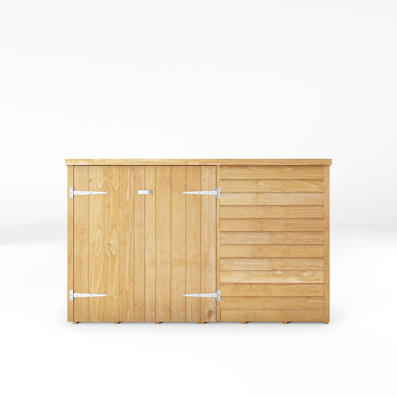 Mercia 6 X 4ft Overlap Pent Bike Shed 5 Mercia 6 X 4ft Overlap Pent Bike Shed - Image 3