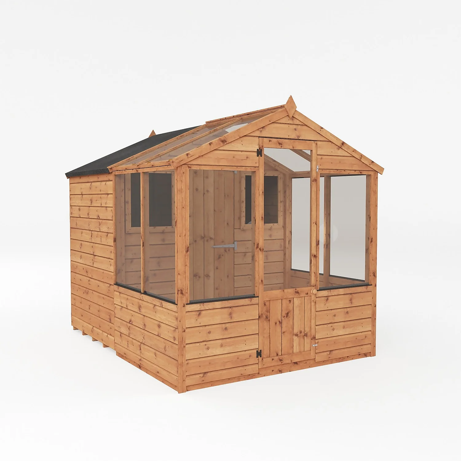 Mercia 8 X 6ft Traditional Apex Combi Greenhouse And Shed 3 Mercia 8 X 6ft Traditional Apex Combi Greenhouse And Shed