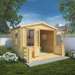 Mercia 3.3m X 3.4m Sherwood 19mm Cabin -Garden Outdoor Equipment Store 12820085 7945023718192022