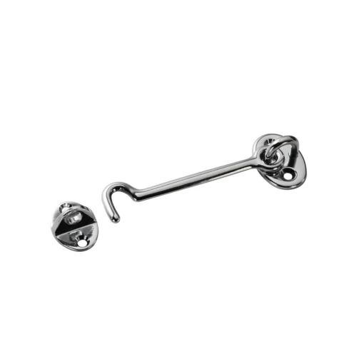 Cabin Hook 100mm - Chrome 2 Cabin Hook 100mm - Chrome -Garden Outdoor Equipment Store 12820724 1144831969035756