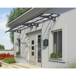 Garden Outdoor Equipment Store 31 Palram - Canopia Canopy Herald 4460 Grey Clear