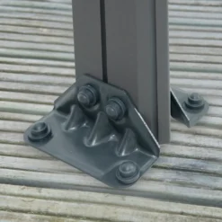 Palram - Canopia Martinique 5000 Garden Gazebo Grey Bronze -Garden Outdoor Equipment Store 12821926 6504924164989004