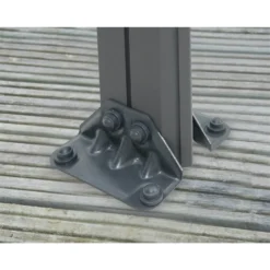 Palram - Canopia Milano 3000 Garden Gazebo Grey Bronze -Garden Outdoor Equipment Store 12821927 1744833174025515