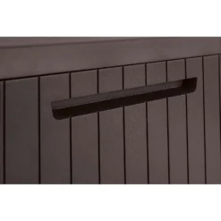 Keter City Outdoor Garden Storage Box 113L - Brown -Garden Outdoor Equipment Store 12822290 1714900073814477