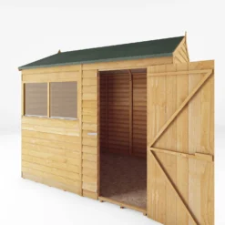 Mercia 8 X 6ft Overlap Reverse Apex Shed 14 Mercia 8 X 6ft Overlap Reverse Apex Shed -Garden Outdoor Equipment Store 12822435 1485033256129345