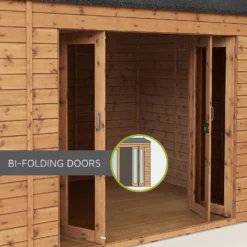 Mercia 8 X 8ft Vermont Summerhouse - Incl. Installation -Garden Outdoor Equipment Store 12825551 1114983775950006