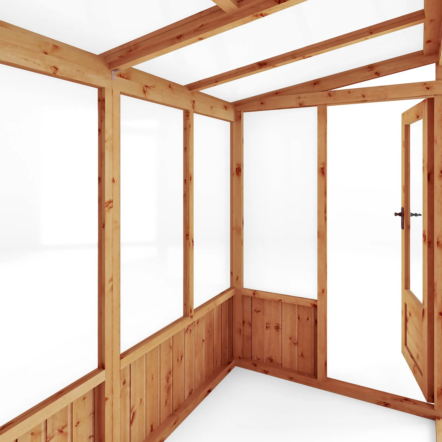 Mercia 8 X 4ft Lean To Greenhouse - Incl. Installation 7 Mercia 8 X 4ft Lean To Greenhouse - Incl. Installation - Image 5