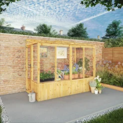 Mercia 8 X 4ft Lean To Greenhouse - Incl. Installation 14 Mercia 8 X 4ft Lean To Greenhouse - Incl. Installation -Garden Outdoor Equipment Store 12825553 6785047800617763