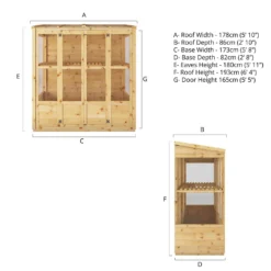 Mercia Tall Wall Greenhouse - Incl. Installation 21 Mercia Tall Wall Greenhouse - Incl. Installation -Garden Outdoor Equipment Store 12825554 1114996230718173