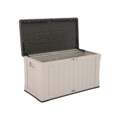 Lifetime Outdoor Plastic Garden Storage Box - 439 Litres -Garden Outdoor Equipment Store 12826335 1344856525478531