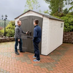 Lifetime 7 X 12ft Outdoor Storage Shed -Garden Outdoor Equipment Store 12826345 2105012584202436