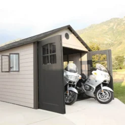 Lifetime 11x21 Ft Outdoor Storage Shed -Garden Outdoor Equipment Store 12826448 3284833222196116
