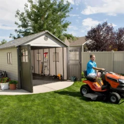 Lifetime 11x21 Ft Outdoor Storage Shed -Garden Outdoor Equipment Store 12826448 5874833222314181