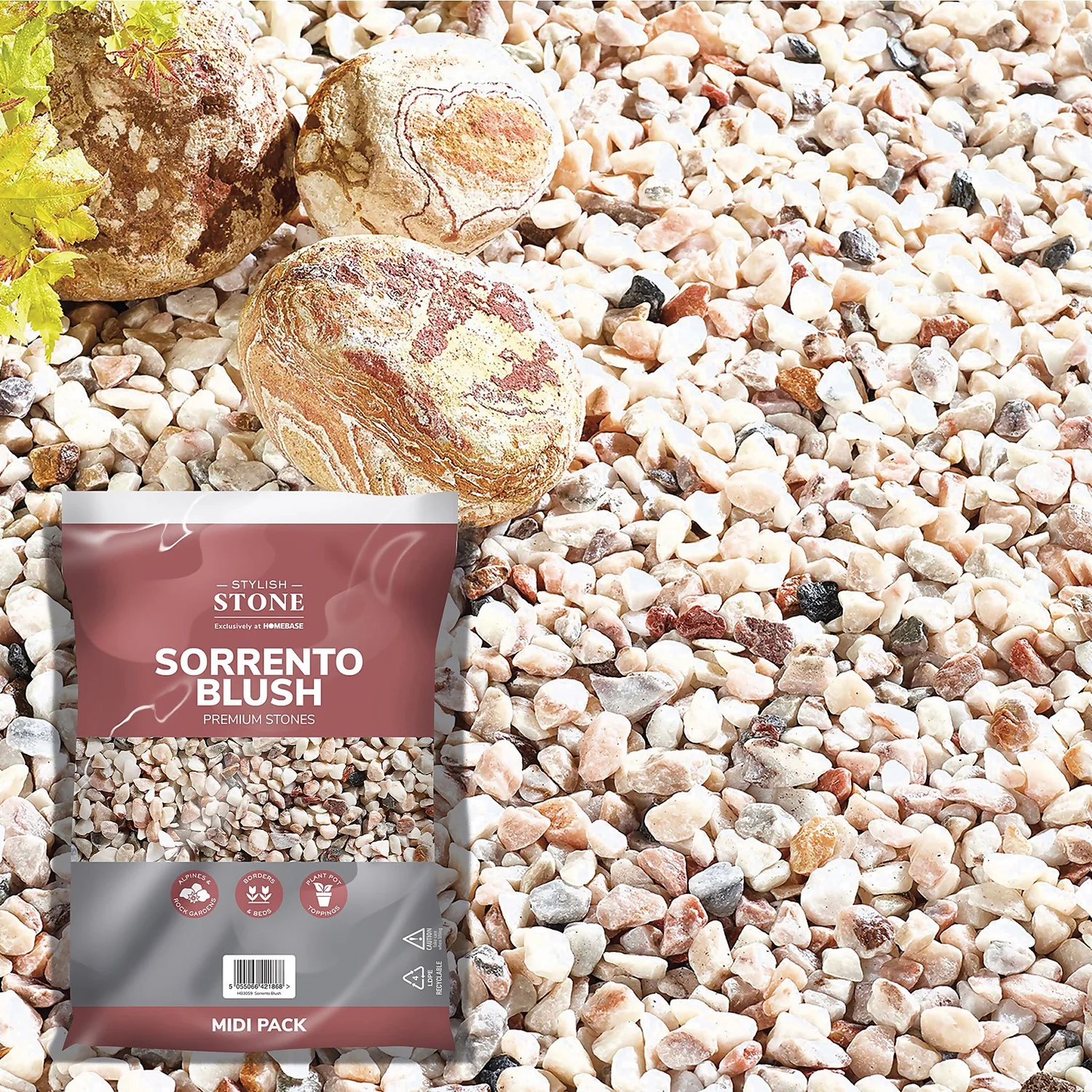 Stylish Stone Sorrento Blush - Midi Pack - 9kg 3 Stylish Stone Sorrento Blush - Midi Pack - 9kg