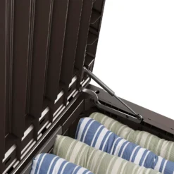 Keter Westwood Outdoor Garden Storage Box 570L - Brown 14 Keter Westwood Outdoor Garden Storage Box 570L - Brown -Garden Outdoor Equipment Store 12828828 8004858568533320