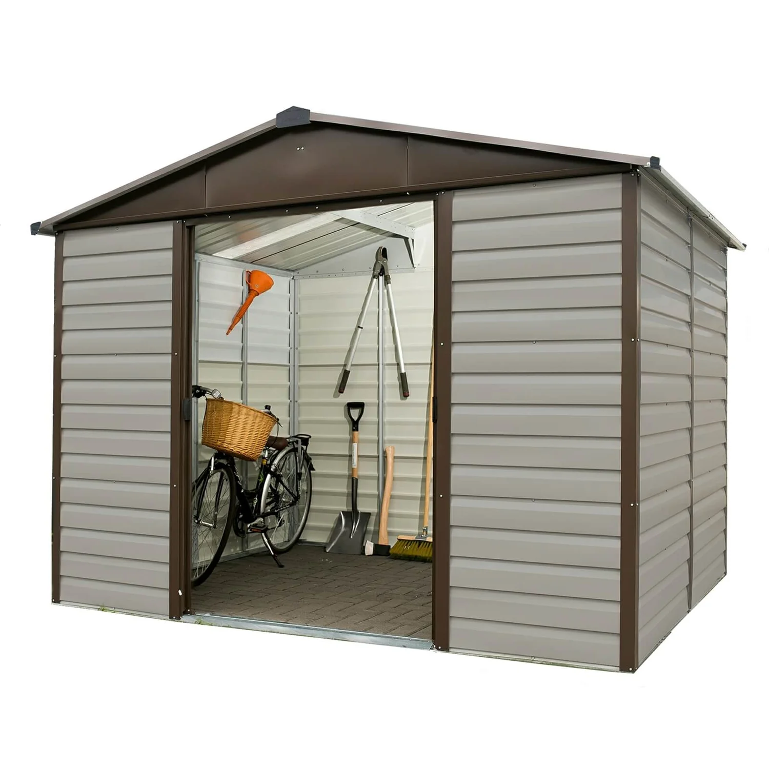 Yardmaster 10x12ft Shiplap Metal Shed 3 Yardmaster 10x12ft Shiplap Metal Shed