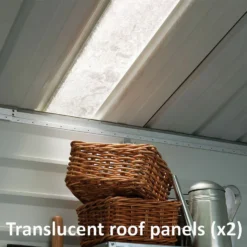 Yardmaster 10x12ft Shiplap Metal Shed 11 Yardmaster 10x12ft Shiplap Metal Shed -Garden Outdoor Equipment Store 12834220 7405040005598585