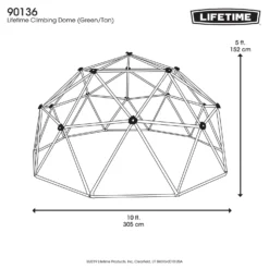 Lifetime Climbing Geodome - Earthtone 20 Lifetime Climbing Geodome - Earthtone -Garden Outdoor Equipment Store 12836448 1744833204486543