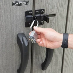 Lifetime 1500L Rough Cut Vertical Storage Cabinet -Garden Outdoor Equipment Store 12836581 1624833208106790