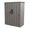 Lifetime 1500L Rough Cut Vertical Storage Cabinet -Garden Outdoor Equipment Store 12836581 8714831961219517