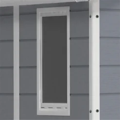 Keter Manor 6 X 8ft Outdoor Garden Apex Storage Shed - Grey -Garden Outdoor Equipment Store 12840573 2005036178699333