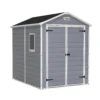 Keter Manor 6 X 8ft Outdoor Garden Apex Storage Shed - Grey -Garden Outdoor Equipment Store 12840573 2105036178529044