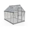 Palram Canopia Hybrid 6 X 8ft Greenhouse - Silver -Garden Outdoor Equipment Store 12877507 8554853165437572