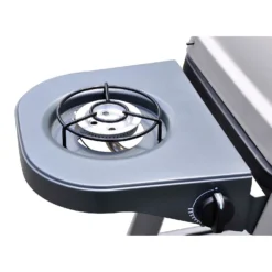 Outback Excel 2 Burner Gas BBQ - Silver & Black -Garden Outdoor Equipment Store 12881703 2114880372284323