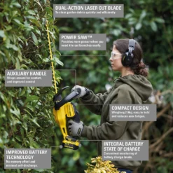 STANLEY FATMAX V20 18V Cordless Hedge Trimmer 55cm (Sfmcht855M1-Gb) -Garden Outdoor Equipment Store 12882306 2675052745698945