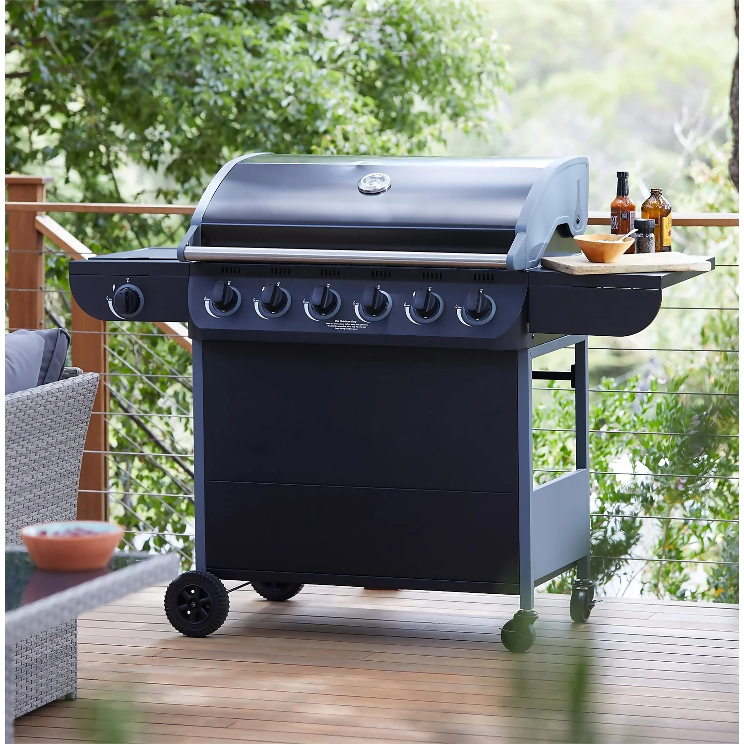 Texas Nimbus 6 Burner Gas BBQ 9 Texas Nimbus 6 Burner Gas BBQ - Image 7