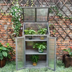 Wooden Greenhouse -Garden Outdoor Equipment Store 12884842 1285013038704632