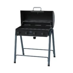 Texas Barrel 4 Burner Gas BBQ -Garden Outdoor Equipment Store 12884895 2034947695706027